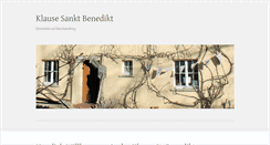 Desktop Screenshot of klause-st-benedikt.de